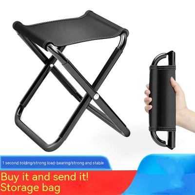 Tabouret pliant Portable pour adultes, chaise à dossier de pêche, tabouret à langer pour chaussures de maison, Camping en plein air, peut être Portable et pratique, Maza
