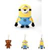 Adorable Minion Tim Bear Plush Keychain Cute Collectible Character Doll Keychain