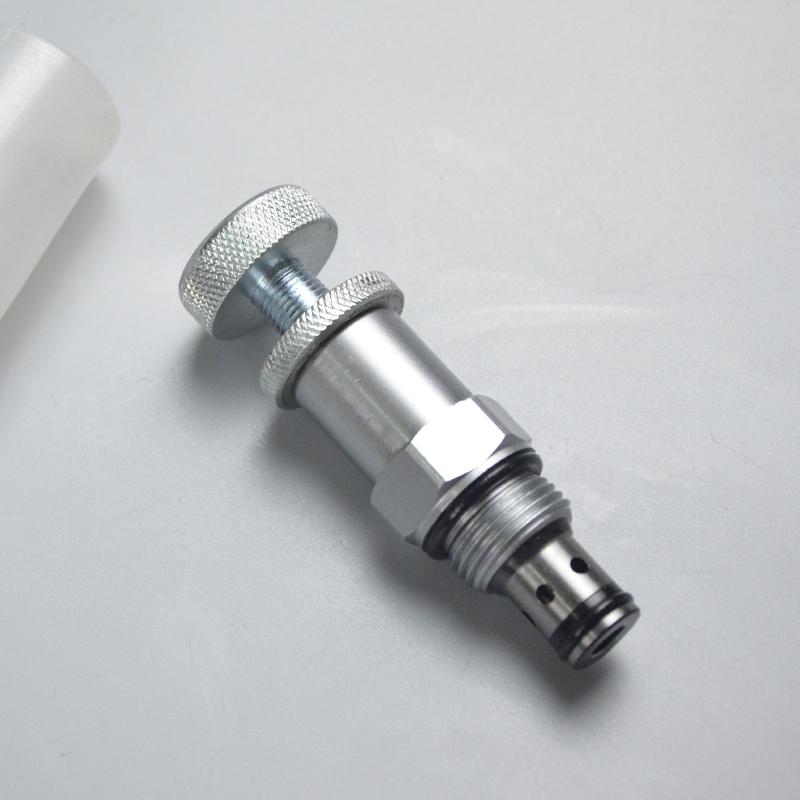 Threaded Insert Direct-acting Relief Valve YF08-00 Pressure Regulating Safety Hydraulic Valve Handle Adjustment RV08 CRV02