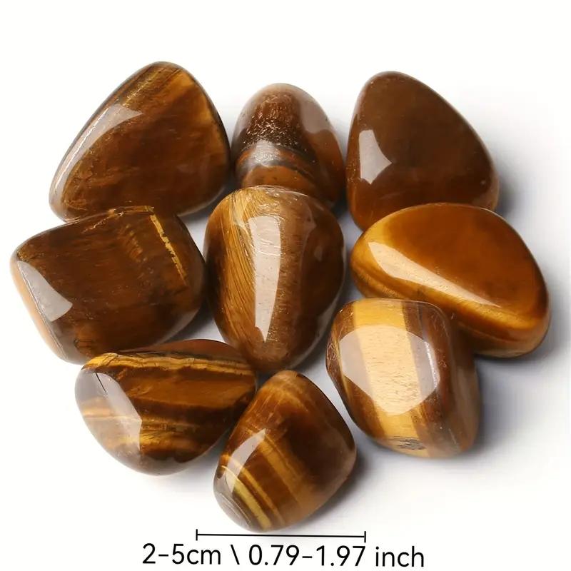 Tiger Eye Tumbled Polished Natural Crystals Home Decoration, Vase Filling, and Festive Gifts