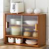 Multi-Tier Wooden Kitchen Countertop Organizer