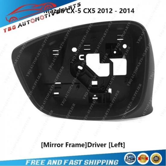 For Mazda CX-5 2012 - 2014 Side Mirror Lower Base Cover Light Lens Housing Frame