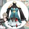 Game Rail Honkaistar Qingque Cosplay Costume Skirt Accessories Set Halloween
