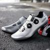 2025 outdoor men's and women's shoes new mountain bike power road lock bicycle hard sole nylon cycling shoes