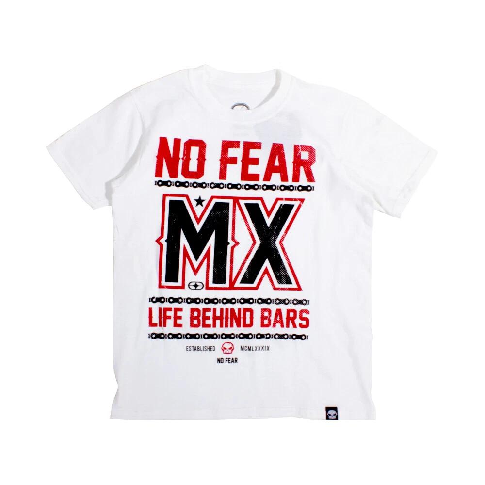 No Fear KIDS White MX T-Shirt 3XL
