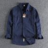 Veelkleurig Retro Streep Shirt Heren Lange Mouw Lente Herfst Mode Dagelijks Gekleed Werkkleding Shirt