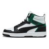 Puma Кросівки Rebound V6 Легкі Дихаючі Кеди з Високим Верхом Унісекс Чорно-Білі Зелені 392326-16