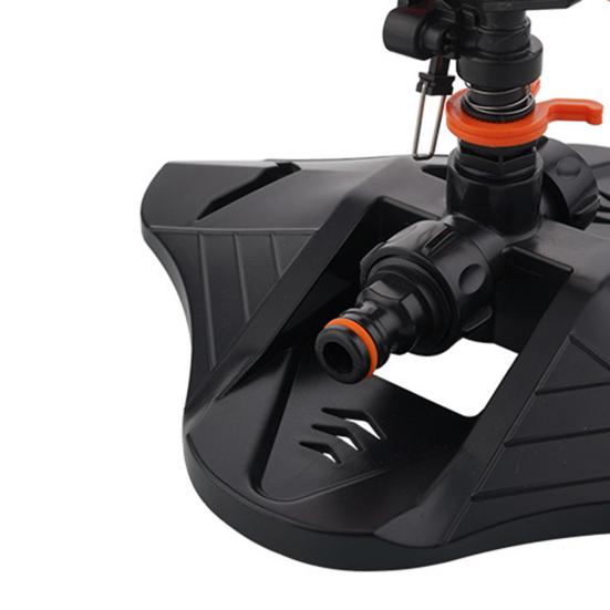 Rotating Lawn Sprinkler Adjustable Universal Simple Installation Garden Water Sprinkler Efficient Stable Irrigation Tool