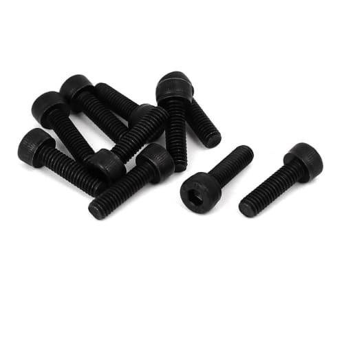 uxcell Hex Socket Head Cap Screws, Alloy Steel 12.9 Grade, M4 x 14mm, DIN912, 10 Pieces