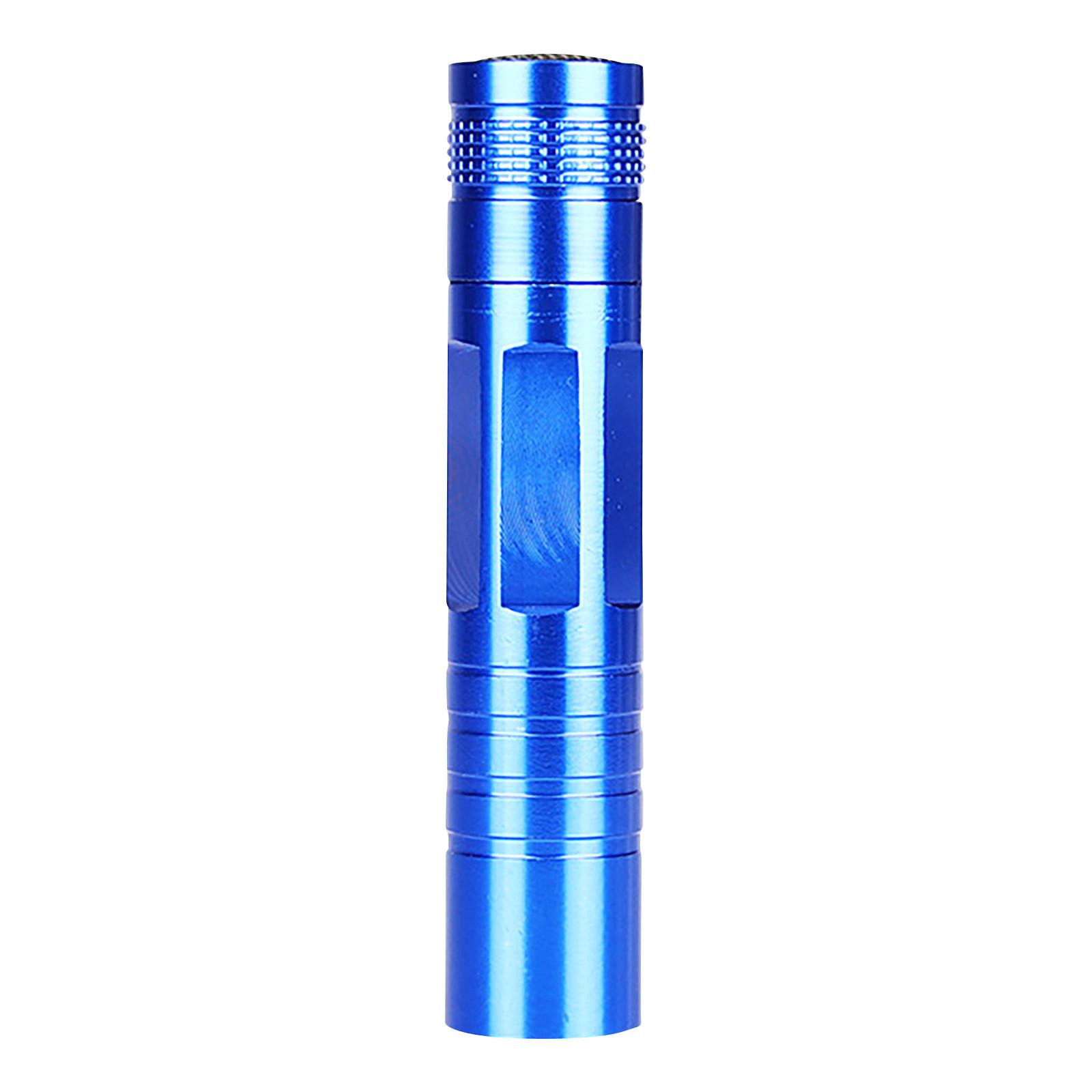 

Фонарики Светодиодный алюминиевый фонарик в комплекте Разные цвета Ручные фонарики для кемпинга, ночного чтения, езды на велосипеде One Size синий