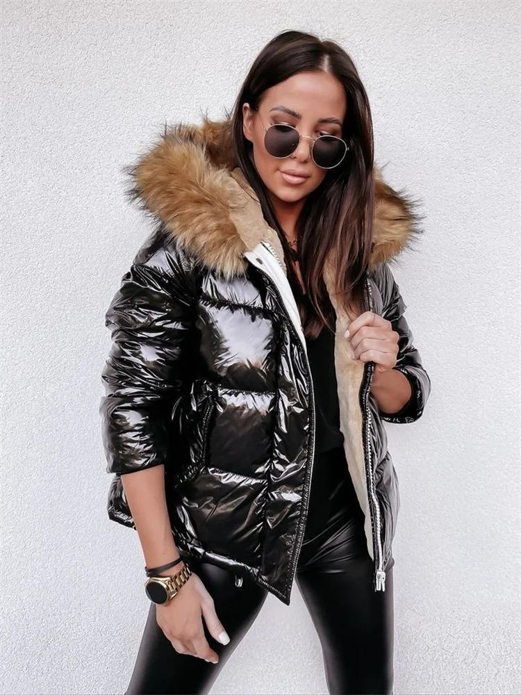 Down Coat Winter Plus Size Women Clothing Puffer Jacket Hoodies with Feather Short Length Wholesale Dropshipping
