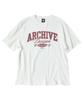 TRAVEL Archive Pigment Short Sleeve T-Shirt Cream