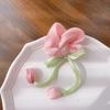 Elegant Tulip Flower Hair Clips for Women Girls Handmade Fabric Bow Hair Claw Barrettes Headwear Korean Hair Accessories