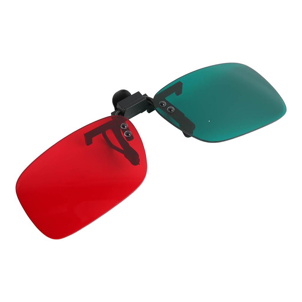 Red Green Clip On Glasses Spectacles Left Green Right Red Amblyopia Corrective Glasses