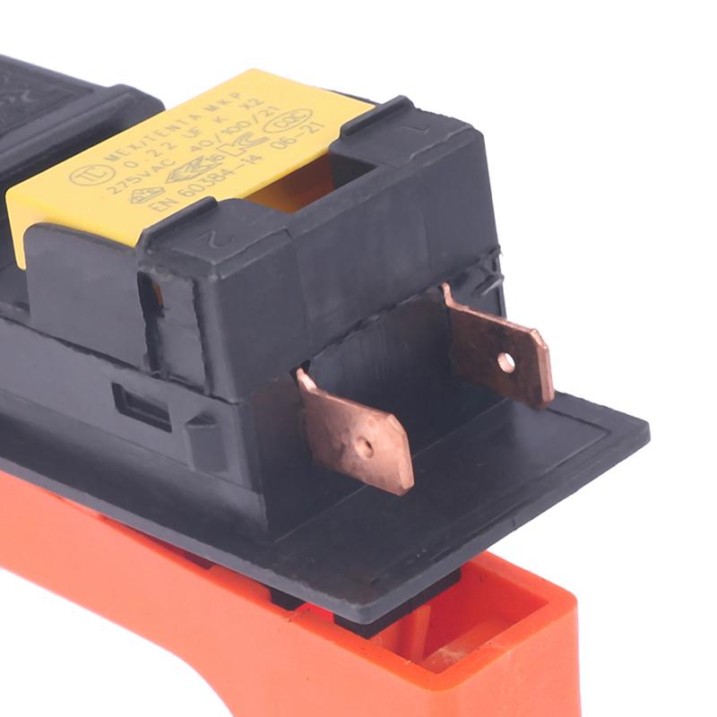 Electric Switch Lock On Ac 250V 8/10/12/18A Switch For 180/230 Angle Grinder