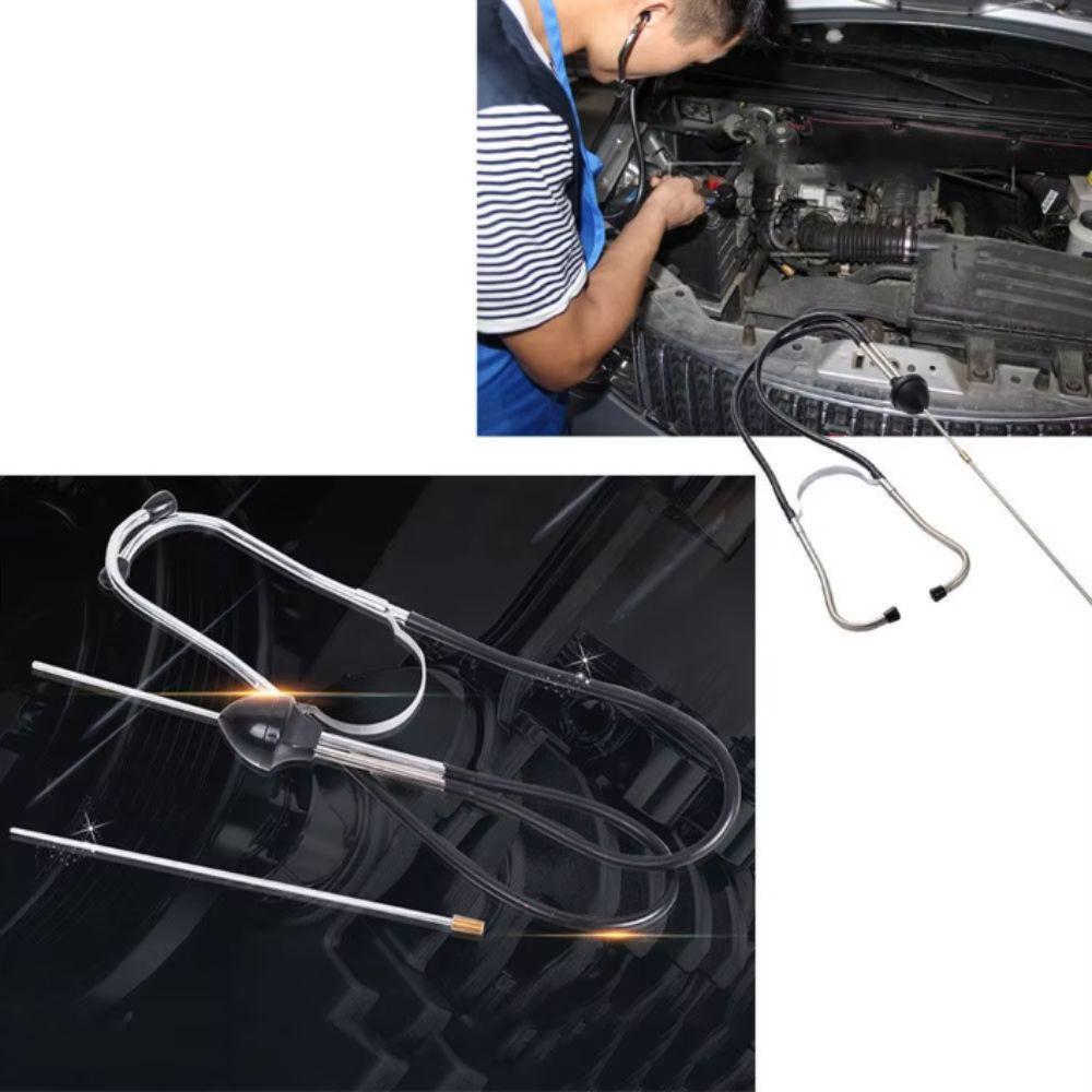 Professional Mechanics Stethoscope Stainless Steel Automotive Engine Hearing Tool  Car Engine