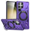 Armor Magsafe futrālis priekš Samsung Galaxy S24 Ultra S23 Plus S23 FE A15 A54 A14 statīva gredzens magnētiska gredzena turētāja aizsargstatīvi kickstand cove