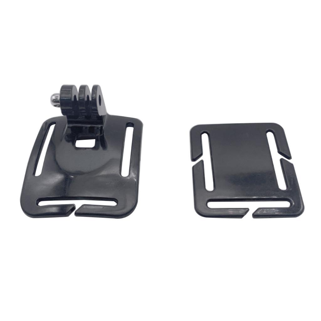 Backpack Swivel Head Belt Clip Stand Mount Holder Bracket for Ca
