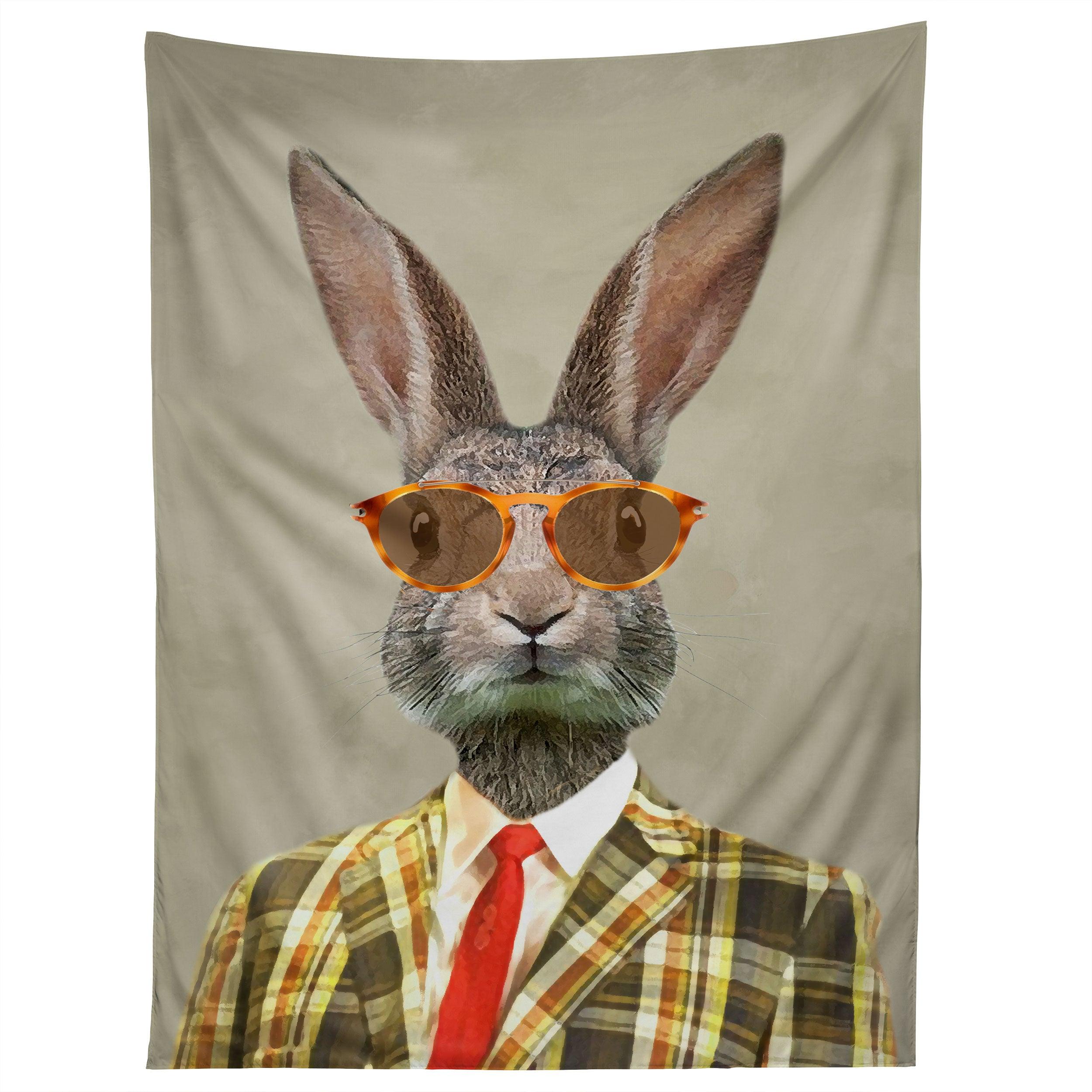 VINTAGE MISTER RABBIT tapestry 75x100