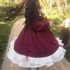 Prinzessinenkleidung Lolita Kleid Kawaii Lieblich Patchworkkleid Mädchen Halloween Kostüme für Frauen Cosplay Anime