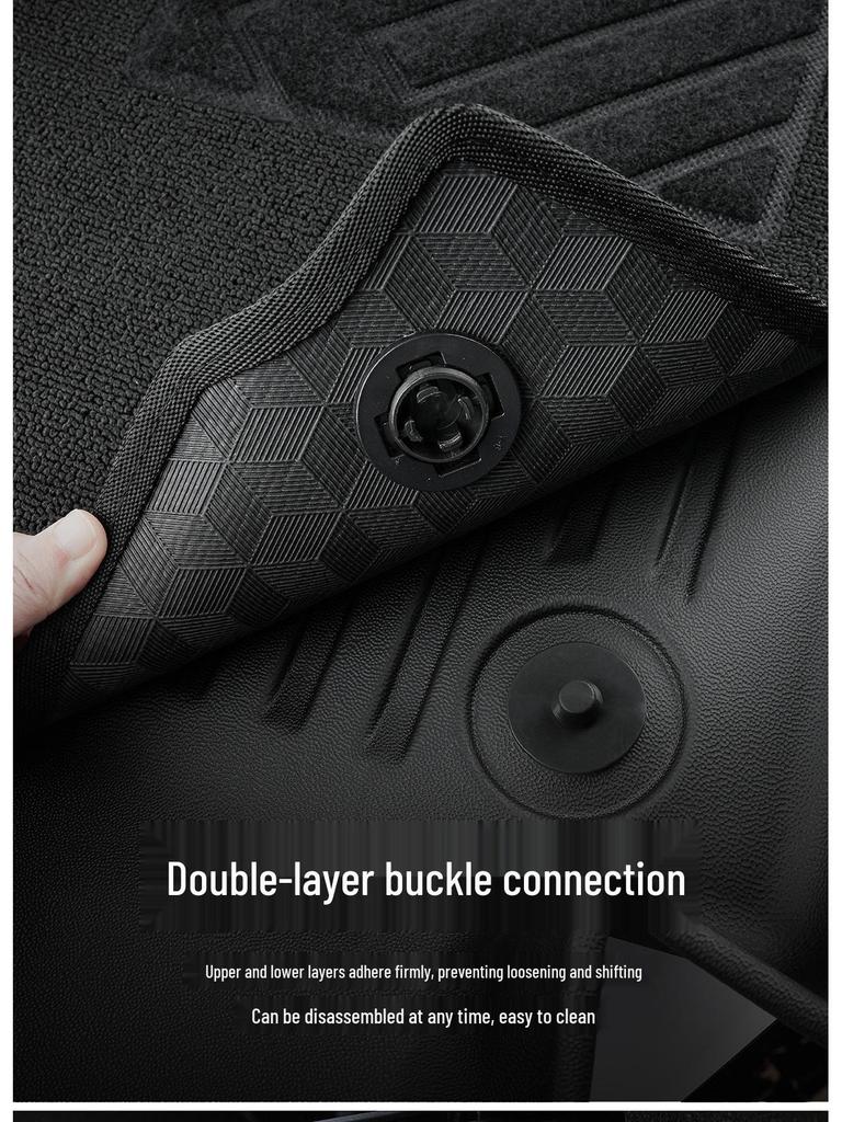 Tesla Model 3/Model Y TPE Floor Mats & Trunk Accessories for Version 25