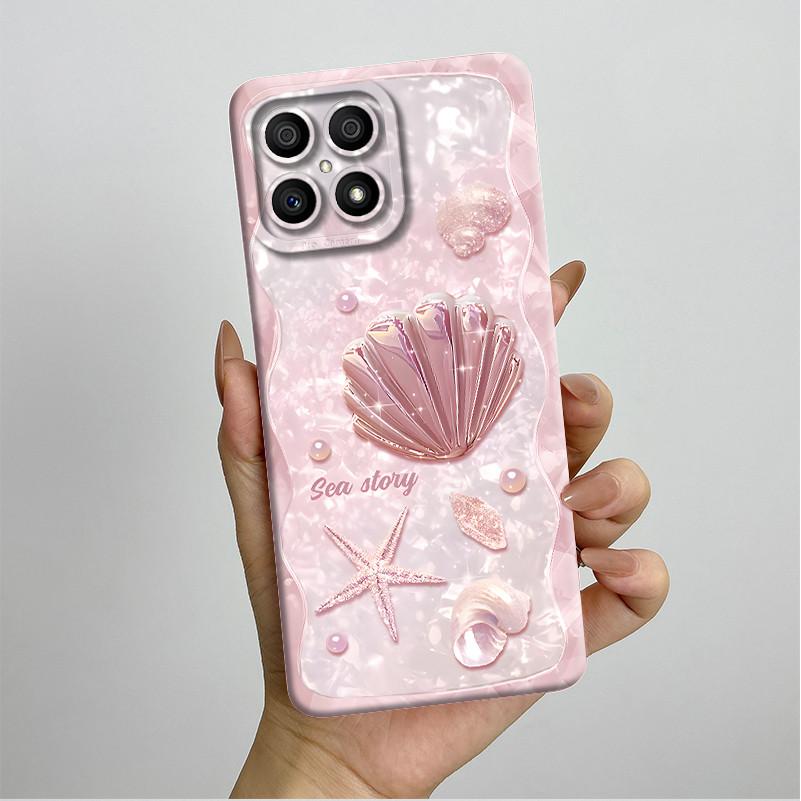 Phone Case For Honor X8 4G Case Aesthetic Luxury Protective Full Coque HonorX8 Soft Silicone Funda For Honor X 8 X8 Back Cover