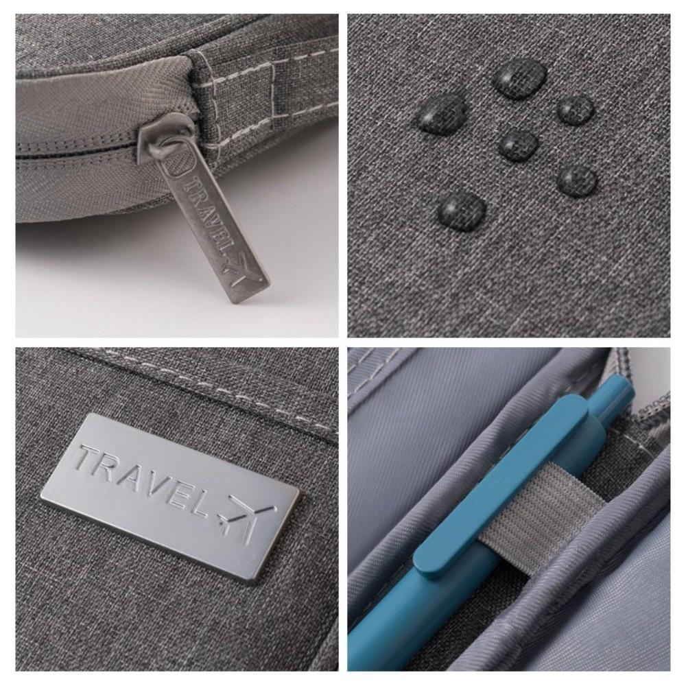 Card Holder Travel Wallet Solid Color Card Storage Bag Passport Bag Travel Accessories