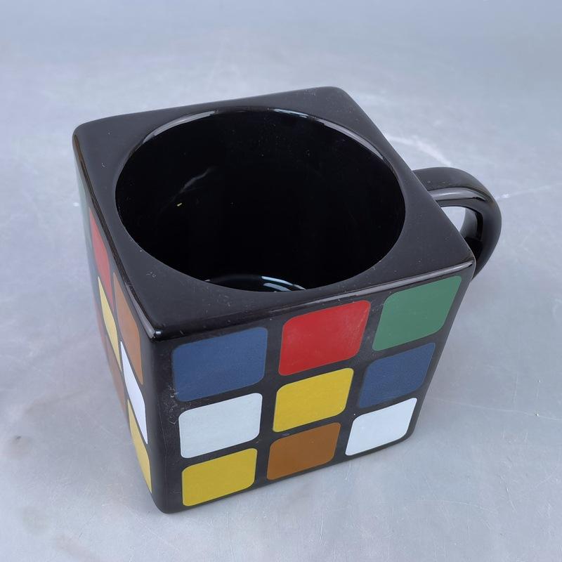 Hrnek Tetris Hrnek Kostka Rubikova Kreativní Hrnek ve tvaru Kostky Rubikovy Keramický Hrnek Kostka Rubikova Kreativní Hrnek