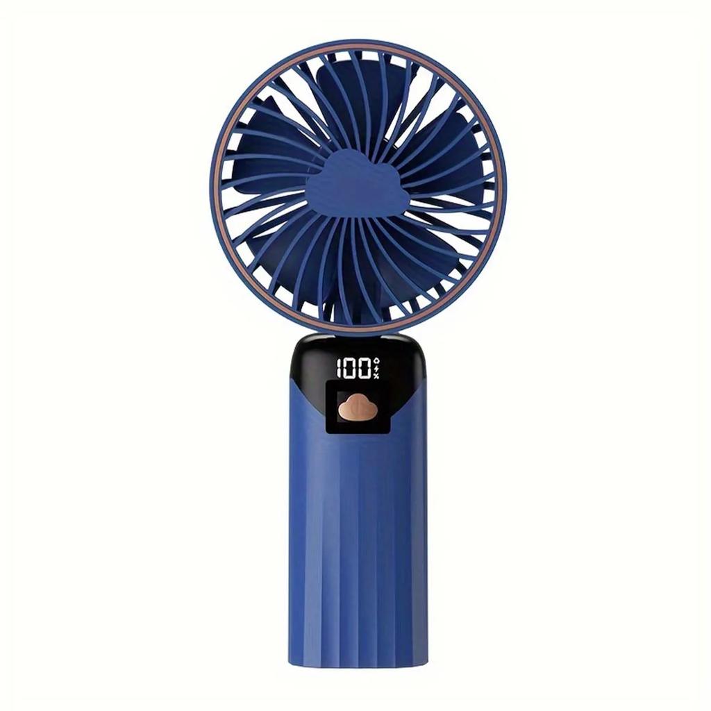 Electric Portable Fan Air Conditioner Mini Cooler Rechargeable Handheld Fans for Home Outdoor Hand Usb Conditioning Blades Fan