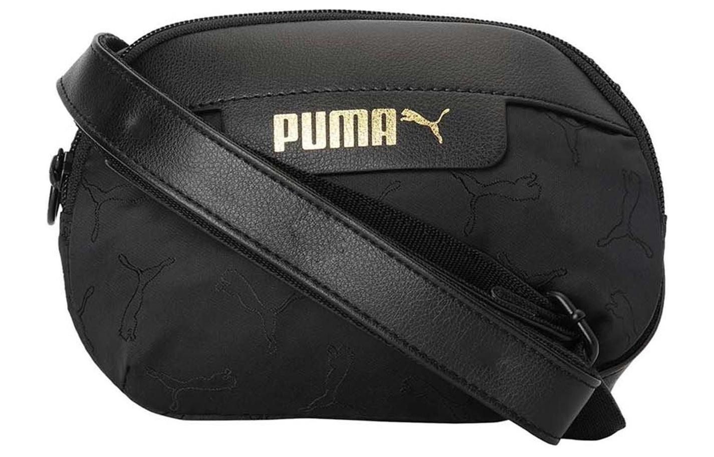 PUMA Artificial Leather Crossbody Bag, Shoulder Bag Women s Black 078112-01