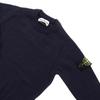 STONE ISLAND Logo Wool Blend Sweater Kids Sweaters Blue 7516506A1-V0028
