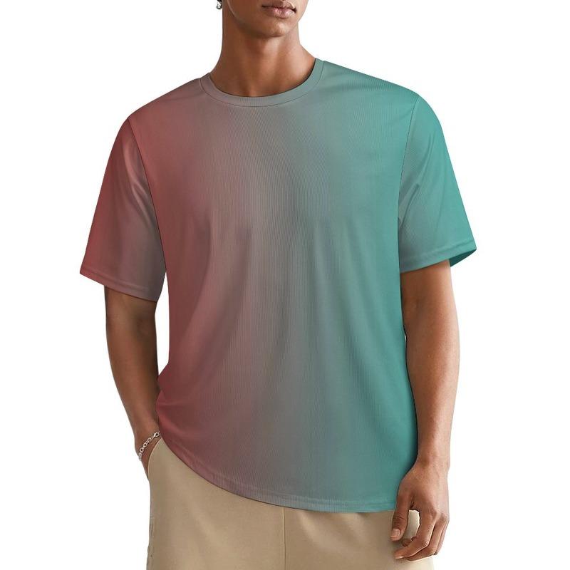 Two Tone Art Kids Adult Printed T-shirt Summer Women's and Men's Casual Outdoor Girl and Boy Short Sleeve Tees Top