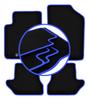 CARLUX-BLUE Car Mats For: Citroen C3 Pluriel Cabrio (2003-2010)
