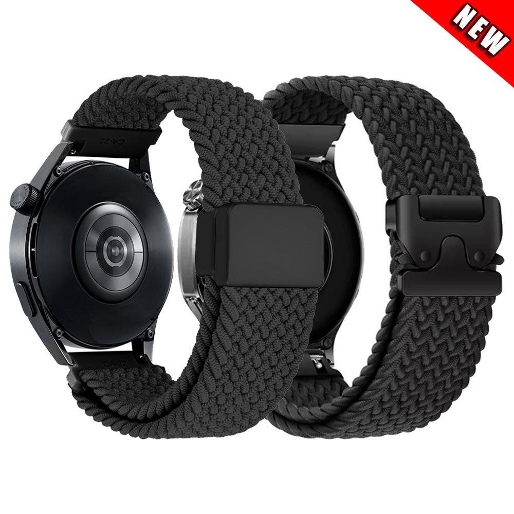 Cinturino Intrecciato in Nylon da 22mm 20mm per Garmin Forerunner 570 265 165 255 Braccialetto Traspirante Vivoactive 4 5 6 Venu 2 3 sq Cinturini Sportivi