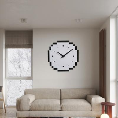Modern hemklocka Exakt timing Dekorativt allmänt använd Användbar Snygg Personlig enkel Pixelklocka Hemmat