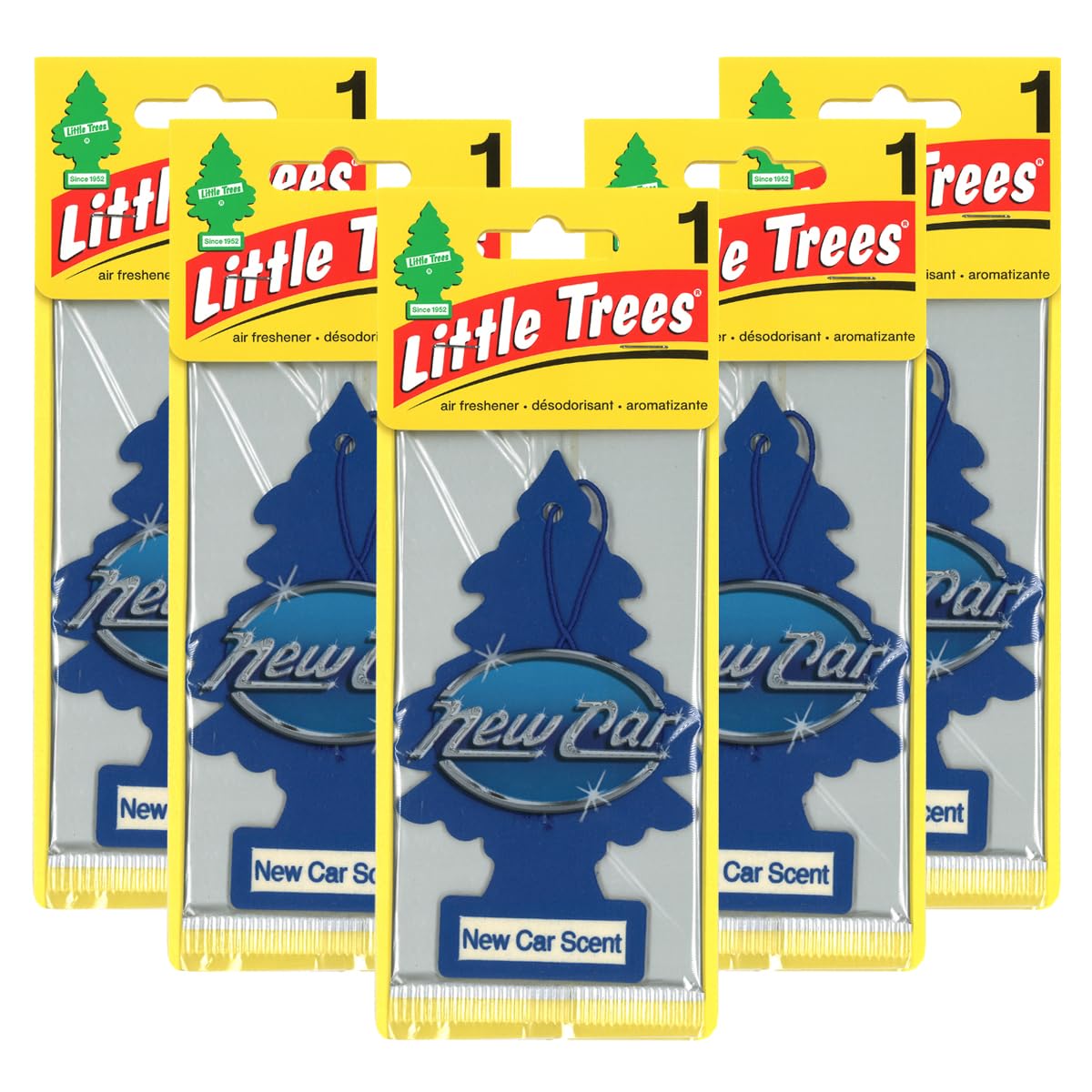 Little Trees New Car Set of 5 Little Trees New синий