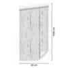 Wallpaper Fashionable light vertical wooden boards for living room and bedroom 50x1000