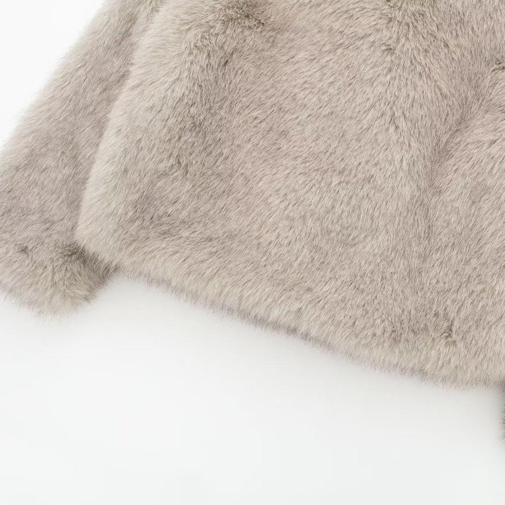 Women's Fox Fur Coat Female Fall and Winter New Fur Coat