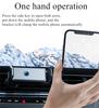 Automatic Clamp Car AC Vent Dash Mount 4.7"-7.2" Cell Phone Bracket Holder Black