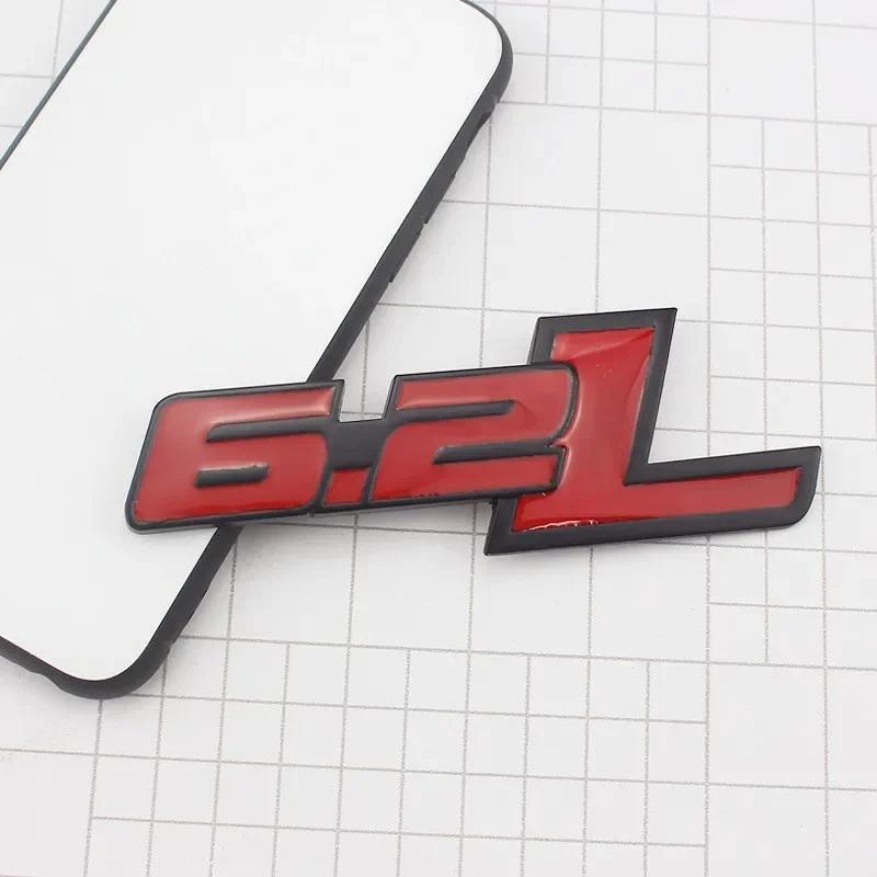 3D Metal 6.2L Logo Car Rear Boot Trunk Emblem Badge