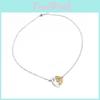 Trendy Heart Shaped Irregular Necklace Elegant Fashionable Jewelry For Women Gift