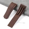 Hochwertiges Gummi-Uhrenarmband für Rolex Armband 20mm Schwarz Blau Wasserdichtes Silikon Uhrenarmband Armband für Daytona Armbänder
