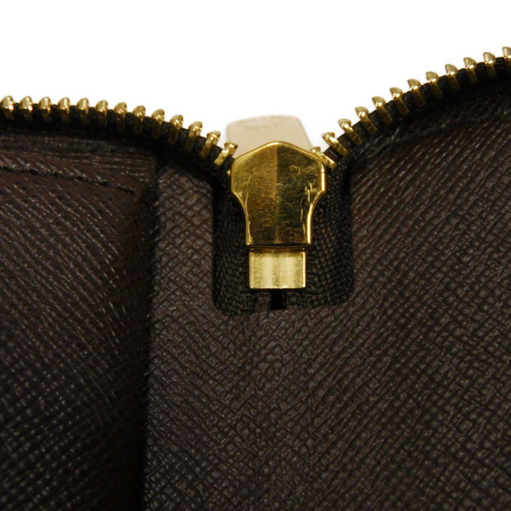 Used 12564 Zippy Organizer N60003 7940 Old Model Logo Brown Zip Around Card Case Coin Purse Damier Ebene Unisex from