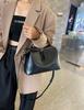 Versatile Women's Crossbody Shoulder Bag - Vegetable-Tanned Top-Grain Cowhide, Zipper Dumpling Design, Large Capacity for Daily Commute