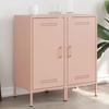 VidaXL Buffets 2 Pcs, Cabinets with Legs, Cupboards with Door, Storage Furniture Living Room Bedroom, Pink 36x39x79 843015