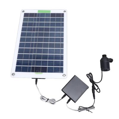 Solar Fountain, 100W Solar-Powered Water Fountain Pump with Energy Storage Box, 16.4 Feet Lift, Outdoor Fountain for Small Pond Patio Garden