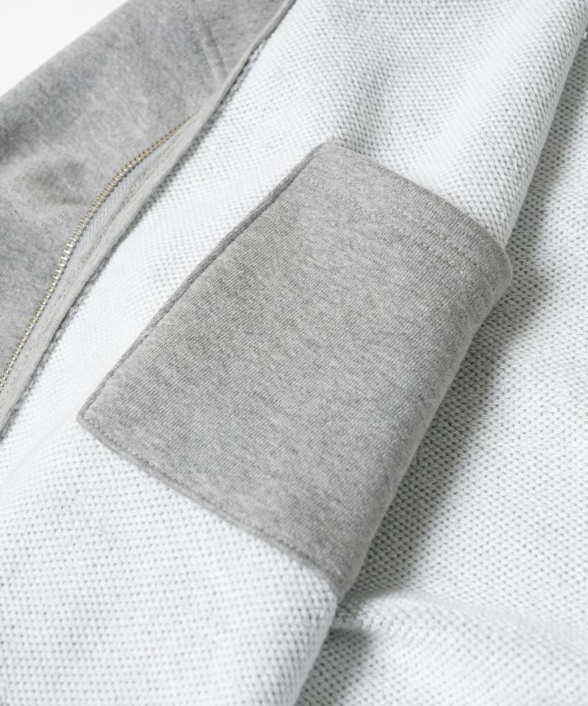 Frizmworks Heavyweight Sweat Zip Up Cardigan _ Gray
