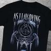 Unisex Shirt Cotton Oversize Large Size Rare! BAND AS I LAY DYING - CATHEDRAL T-shirt Album All Size EN597