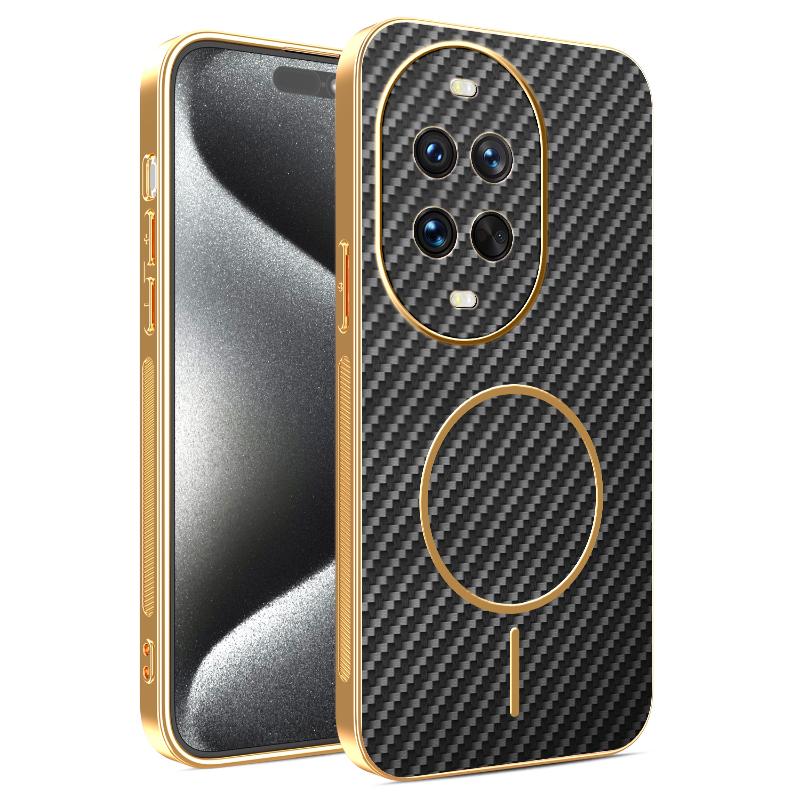 Hülle Für Huawei Nova 14 pro Ultra Neu Galvanisiertes Kevlar Magnetisch Mattiertes Cover Für Huawei Nova14 Ultra Bumper Funda