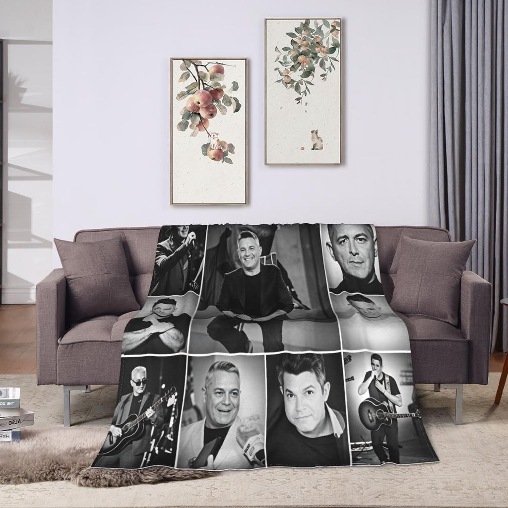 Alejandro Sanz Singer Blanket Travel Flannel Bedding Throws For Living Room Super Soft Design Quality Bedspread Gift